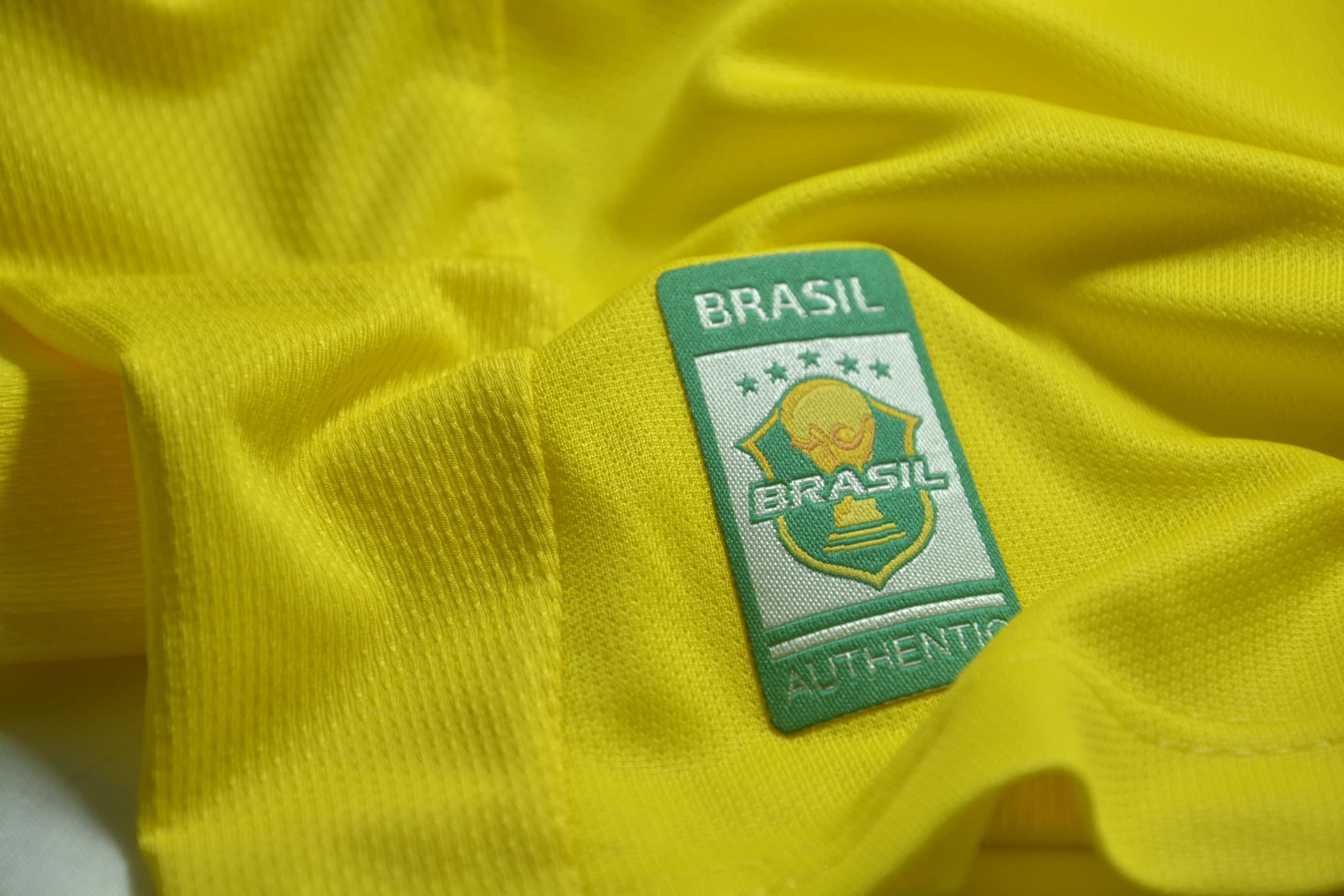 Etiqueta Brasil Authentic camisa Copa 2026 - Selo de autenticidade Icone Sports
