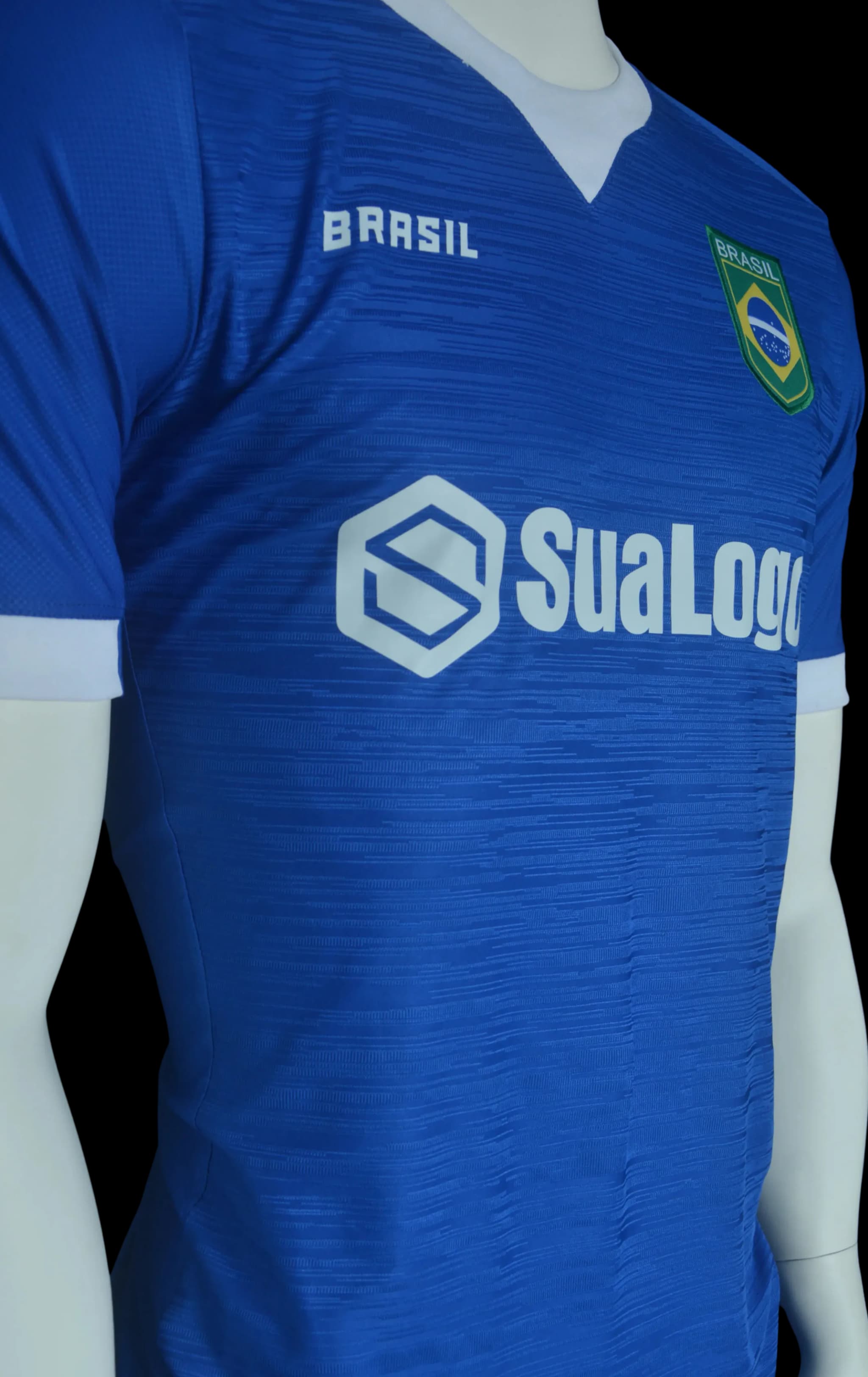 Camisa Brasil Azul Copa 2026 - Uniforme corporativo Icone Sports