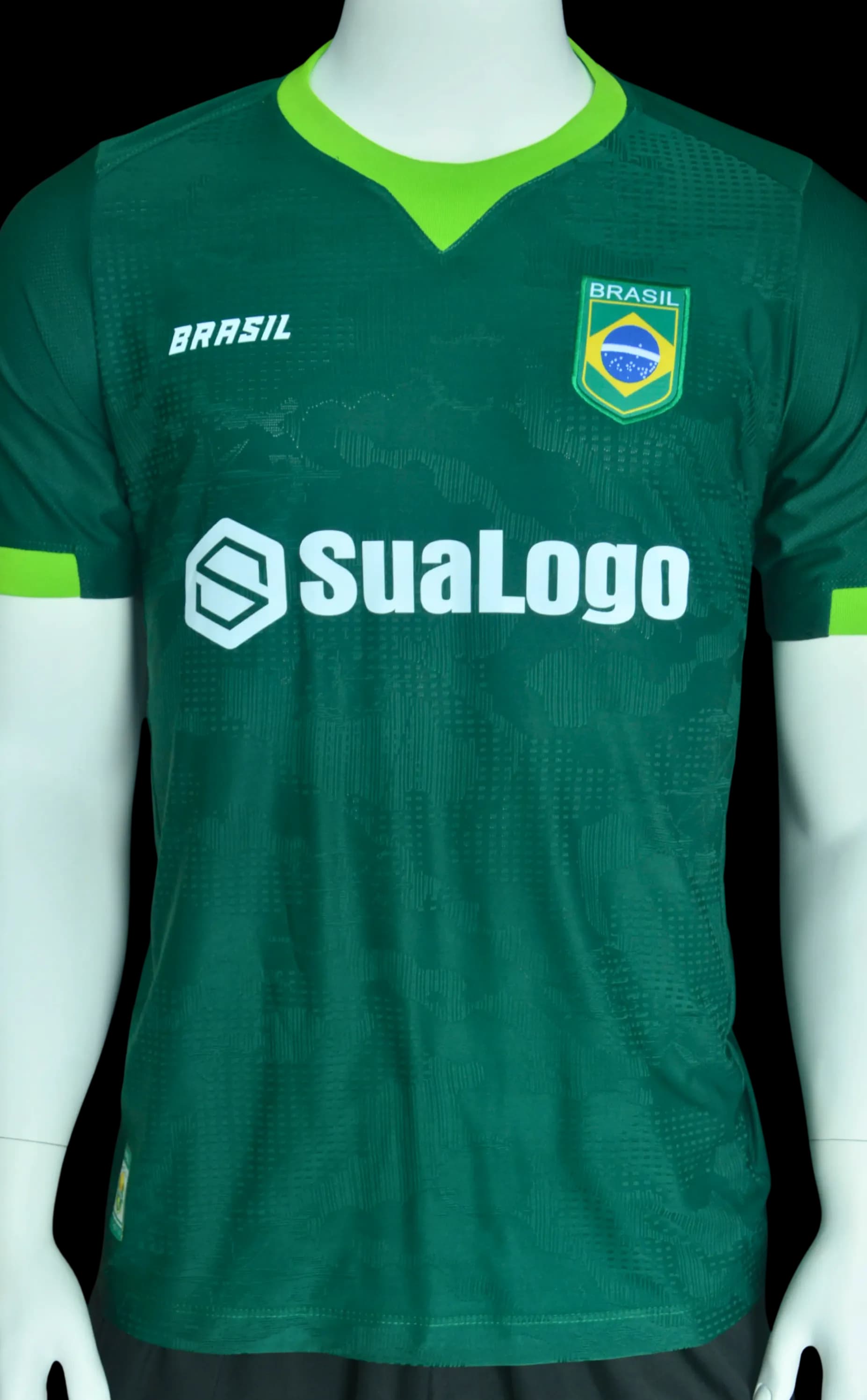 Camisa Brasil Verde Copa 2026 - Uniforme corporativo Icone Sports